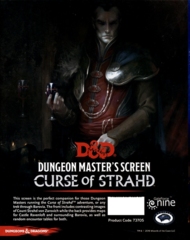 D&D - 5TH EDITION - DUNGEON MASTERS SCREEN - CURSE OF STRAHD (ENGLISH)